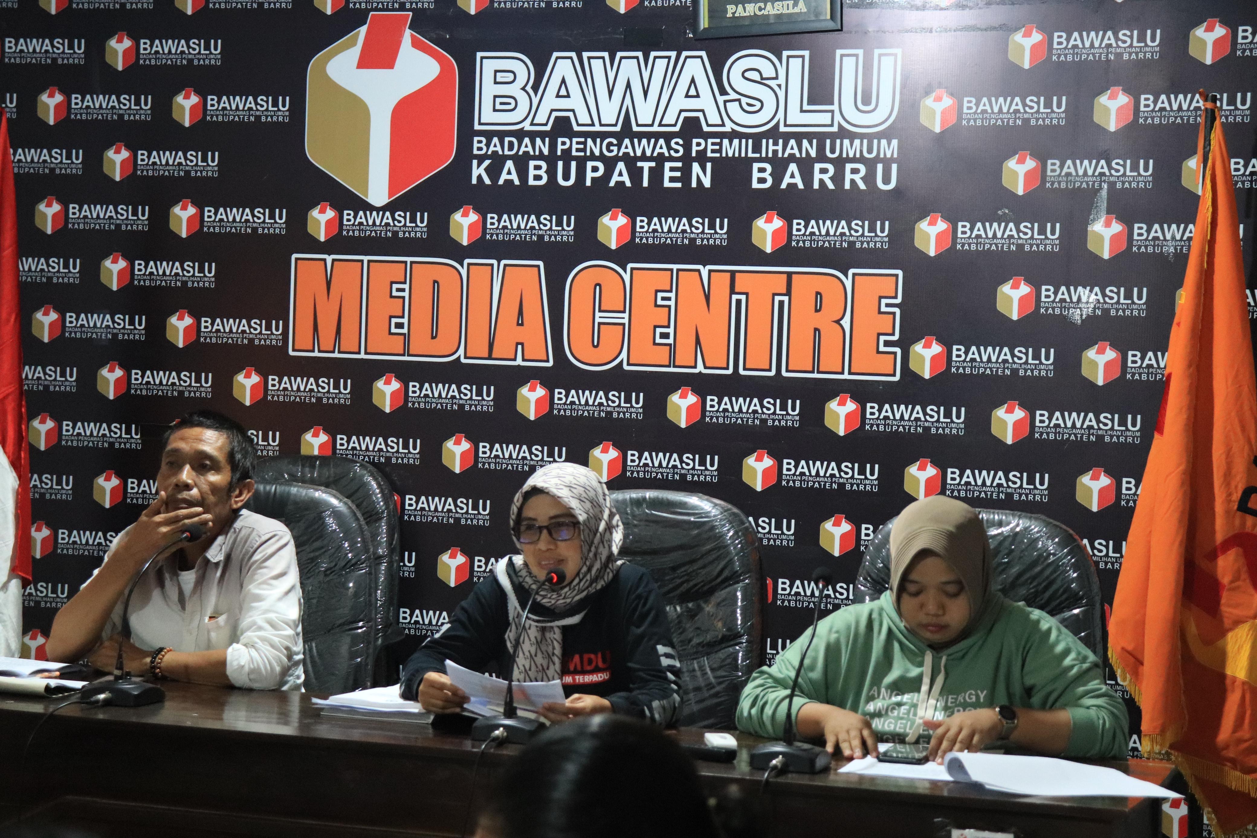 Kata Bawaslu Barru Usai Disinggung Gagal Awasi Pemilu