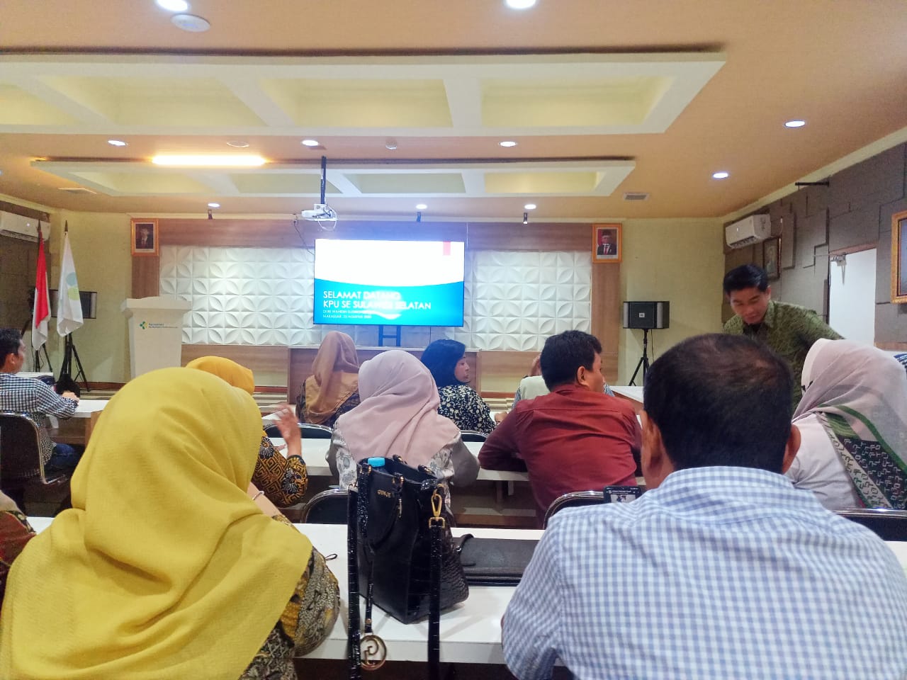 Mendengar penjelasan dari Jajaran RSUP Wahidin